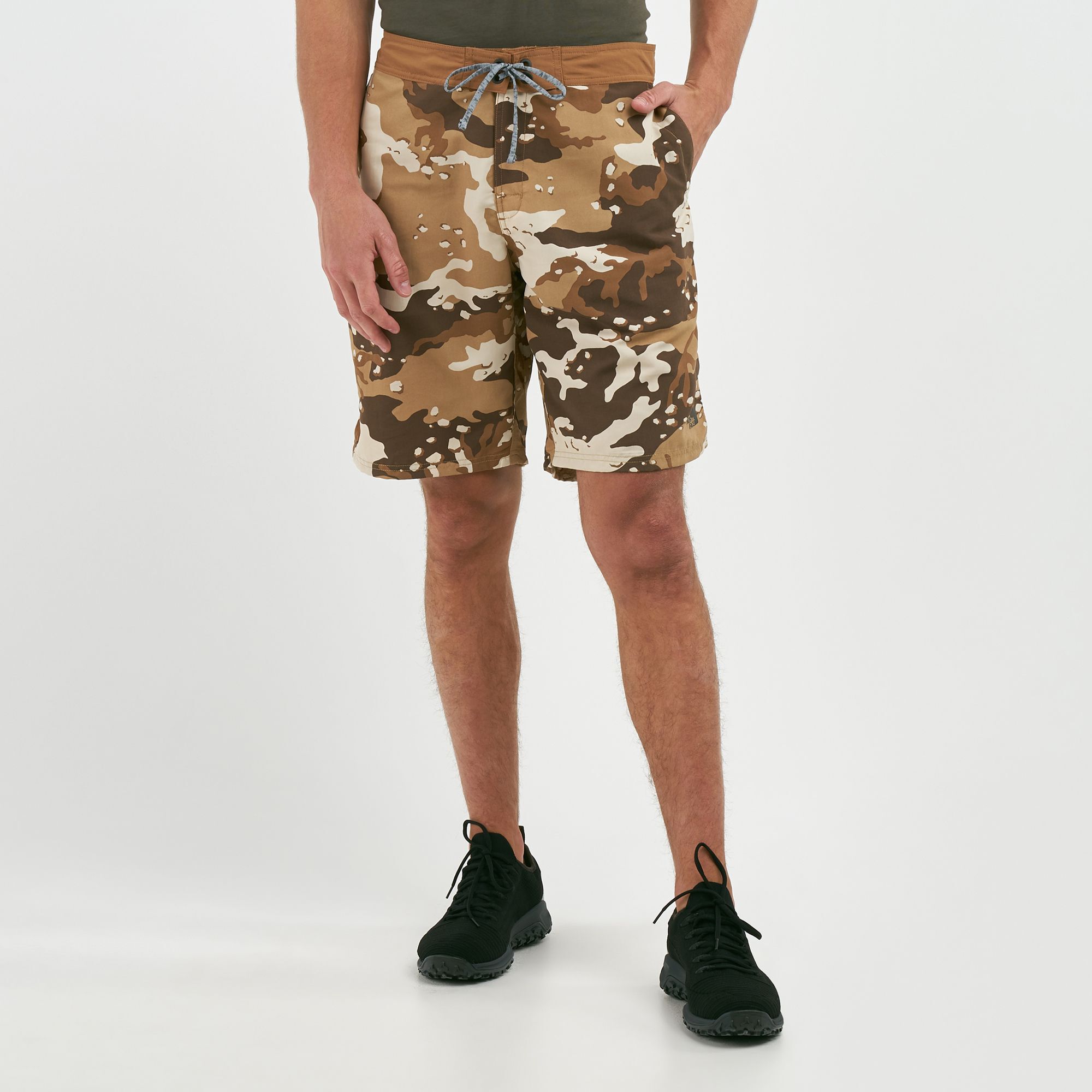The north face khaki class v top hybrid shorts