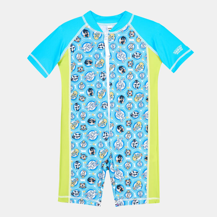 COEGA Kids' One-Piece Swimsuit (Baby and Toddler) Blue COEGA Kids' One-Piece Swimsuit (Baby and Toddler) Blue image number 0