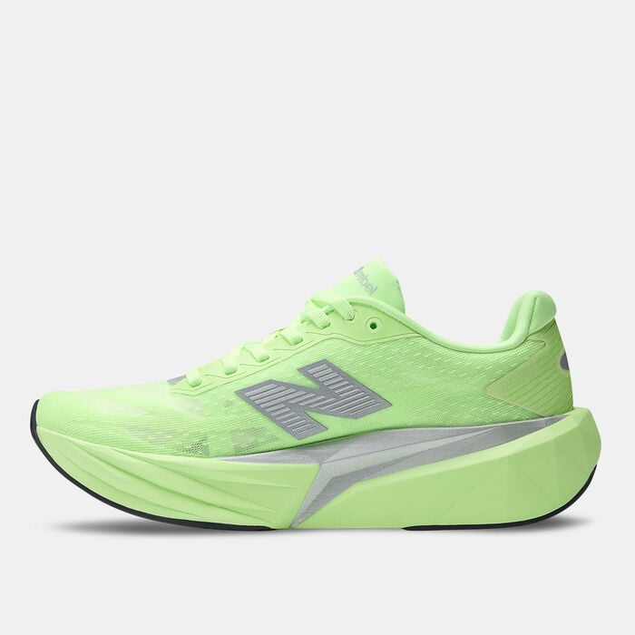 New Balance Men's FuelCell Rebel v5 Running Shoes Green New Balance Men's FuelCell Rebel v5 Running Shoes Green image number 2
