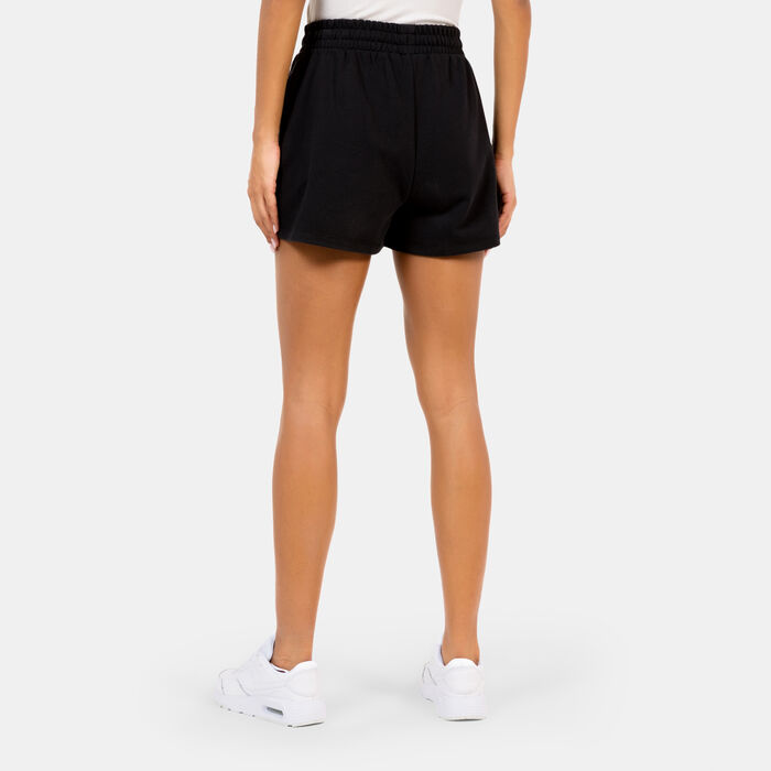 New Era Women's NBA Chicago Bulls Wordmark Shorts Black New Era Women's NBA Chicago Bulls Wordmark Shorts Black image number 1