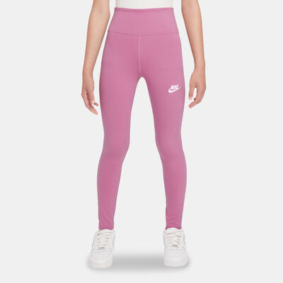Nike Kids' Sportswear Classic High-Waisted Leggings Pink