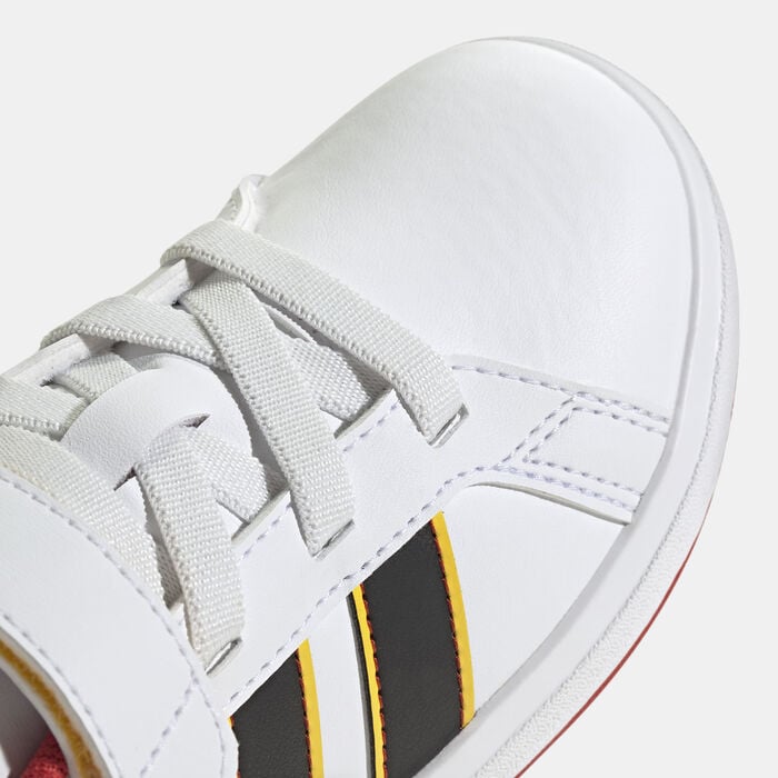 adidas Kids' Disney Mickey Mouse Grand Court Shoes White adidas Kids' Disney Mickey Mouse Grand Court Shoes White image number 5