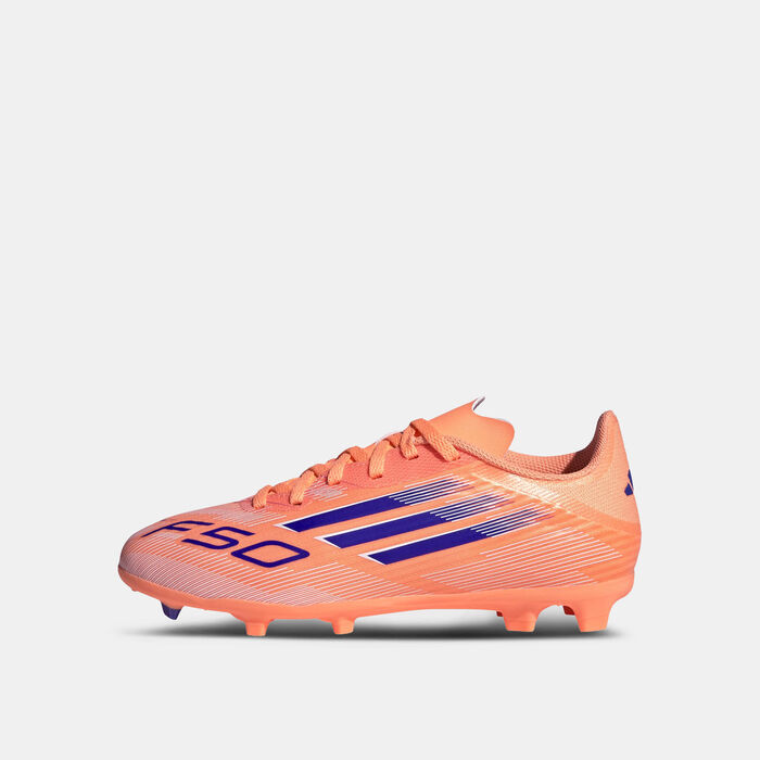 adidas Kids' F50 League Firm/Multi-Ground Football Shoes Orange adidas Kids' F50 League Firm/Multi-Ground Football Shoes Orange image number 8