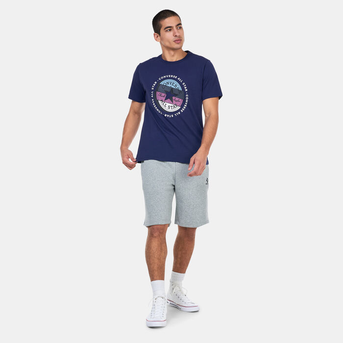 Converse Men's Chuck Taylor Patch Remix T-Shirt Blue Converse Men's Chuck Taylor Patch Remix T-Shirt Blue image number 2
