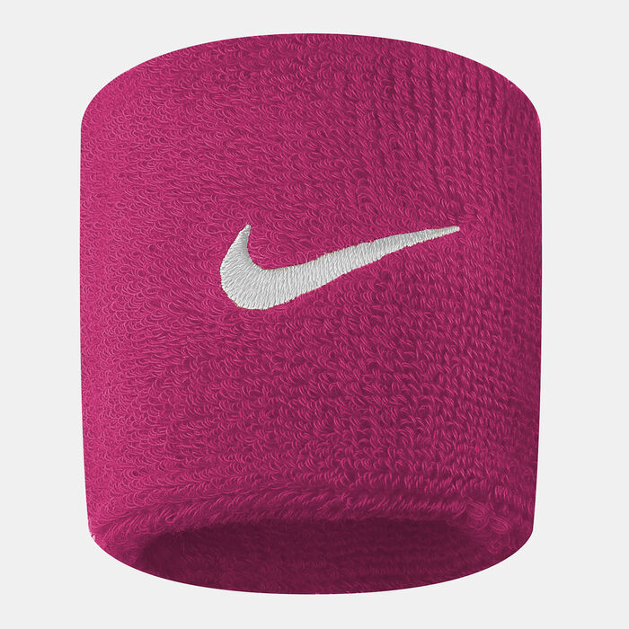 Nike Women's Swoosh Wristbands Pink Nike Women's Swoosh Wristbands Pink image number 0