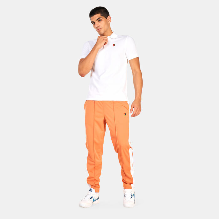 Nike Men's Polo Hertiage Shirt White Nike Men's Polo Hertiage Shirt White image number 2