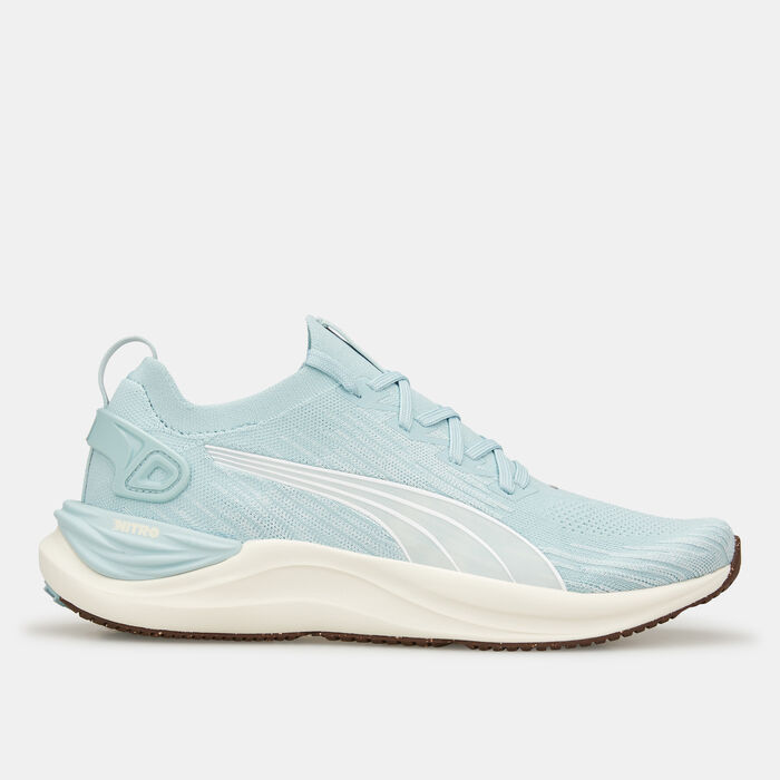 PUMA Women's Electrify NITRO 3 Knit Running Shoe Blue PUMA Women's Electrify NITRO 3 Knit Running Shoe Blue image number 0