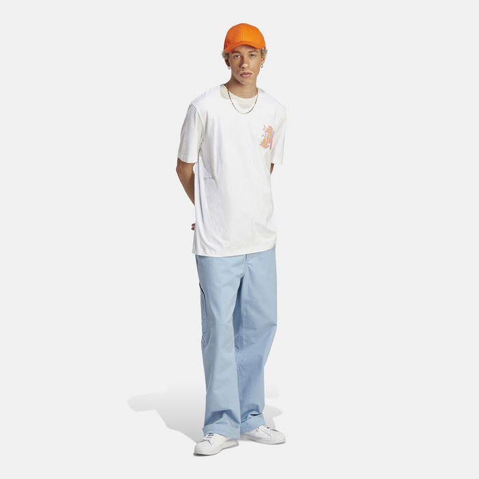 adidas Originals Men's Graphic Glide T-Shirt White adidas Originals Men's Graphic Glide T-Shirt White image number 2