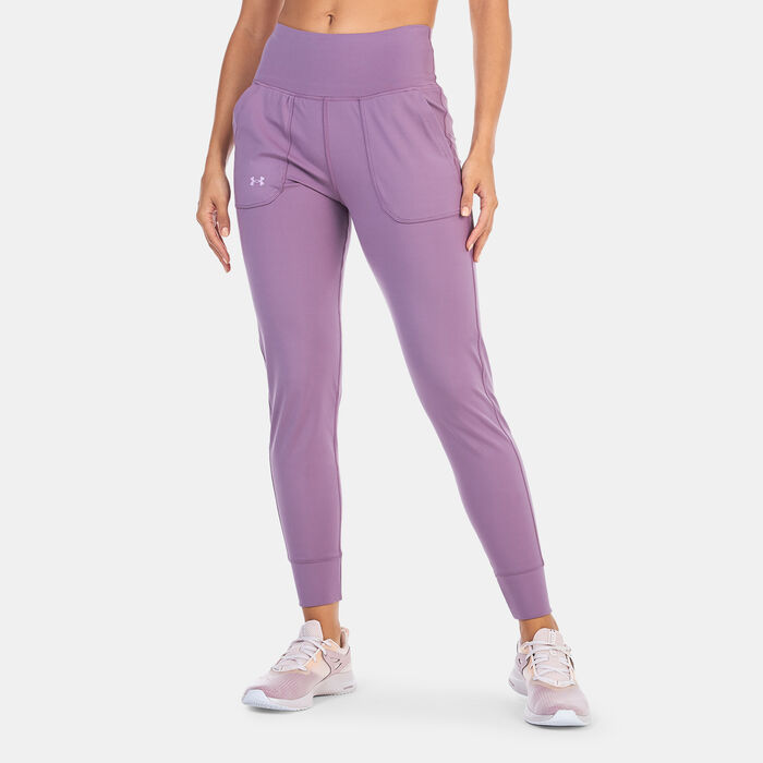 Buy Under Armour Women's UA Motion Sweatpants Purple in KSA -SSS