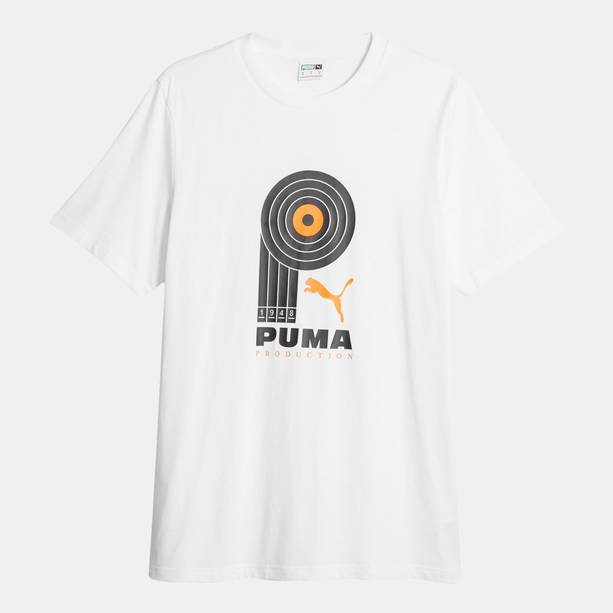 Men s PRODUCTION Graphic T Shirt White PUMA in KSA SSS