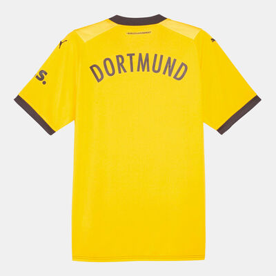 PUMA Men's Borussia Dortmund Jersey Replica Home Jersey - 2023/24 yellow