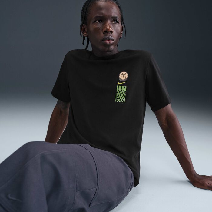 Nike Men's Icon T-Shirt Black Nike Men's Icon T-Shirt Black image number 2