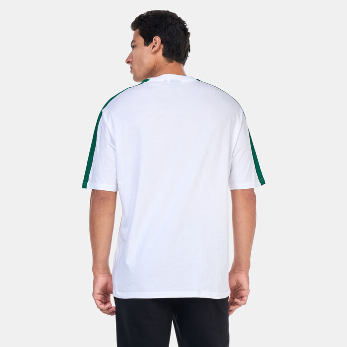 New Era Men's NBA Boston Celtics Colourblock T-Shirt White New Era Men's NBA Boston Celtics Colourblock T-Shirt White image number 1