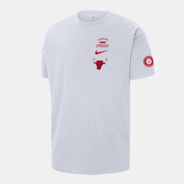 Nike Men's Chicago Bulls CTS Vintage T-Shirt White Nike Men's Chicago Bulls CTS Vintage T-Shirt White image number 0