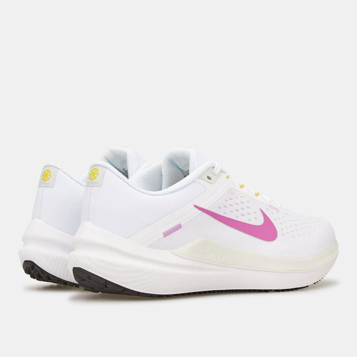 Nike Women's Winflo 10 Road Running Shoe White Nike Women's Winflo 10 Road Running Shoe White image number 3