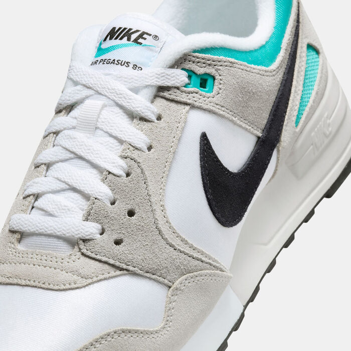 Nike Men's Air Pegasus 89 Shoes White Nike Men's Air Pegasus 89 Shoes White image number 4