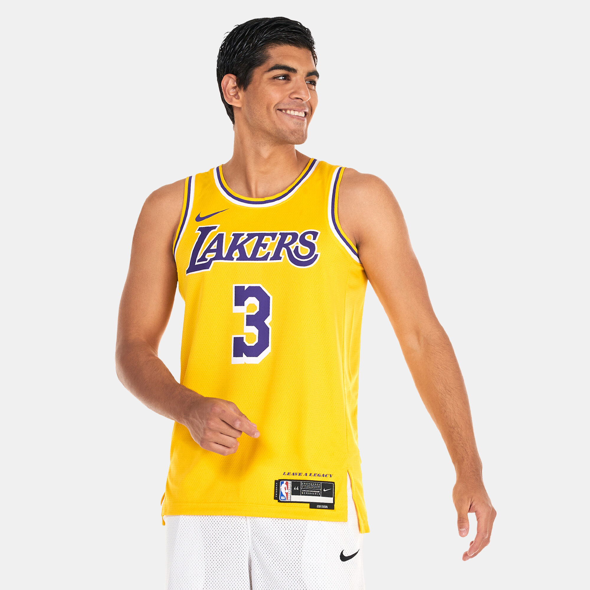 Men s Dri FIT NBA Swingman Los Angeles Lakers Icon Edition Jersey 2022 23
