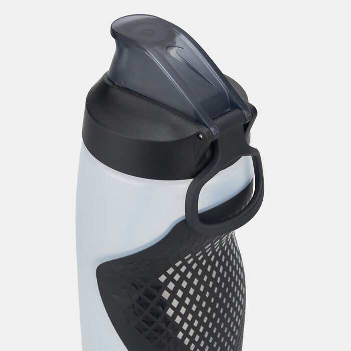 Nike Logo Refuel Squeezable Water Bottle White image number 2