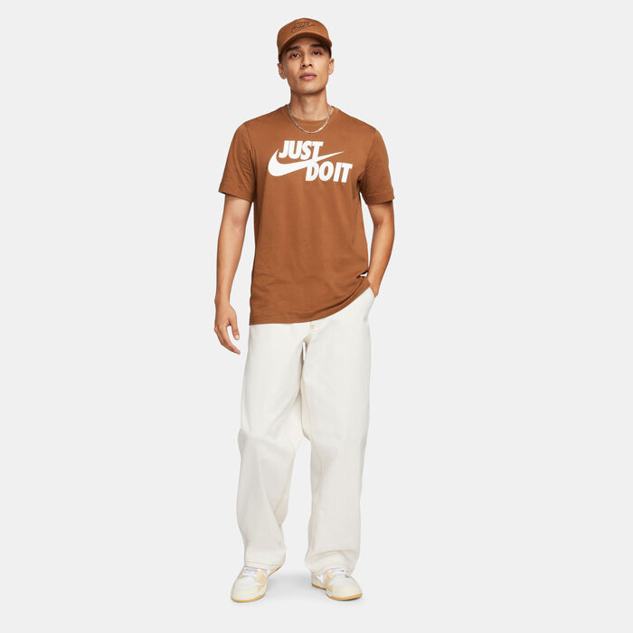 Nike Men's Sportswear JDI T-Shirt Brown image number 2
