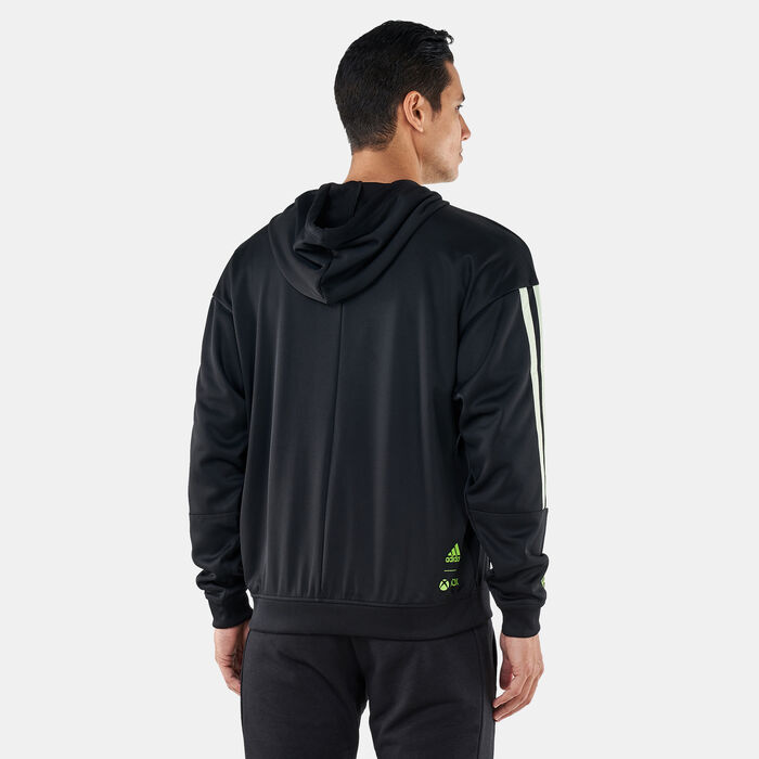 adidas Men's Donovan Mitchell Shooter Basketball Hoodie Black adidas Men's Donovan Mitchell Shooter Basketball Hoodie Black image number 1