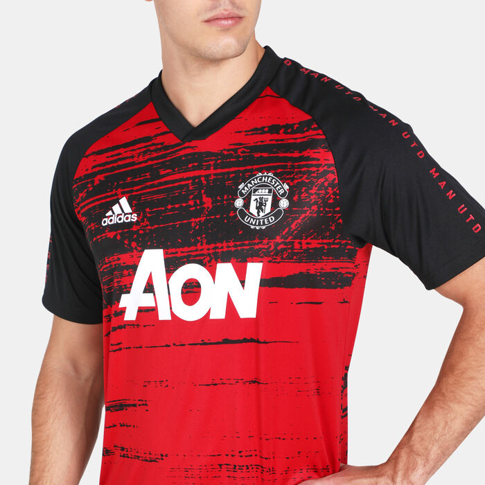 adidas Manchester United Pre-Match Jersey - Red