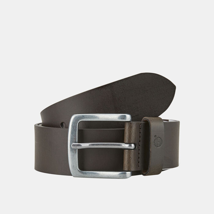 Timberland Men's Leather Belt Brown Timberland Men's Leather Belt Brown image number 0