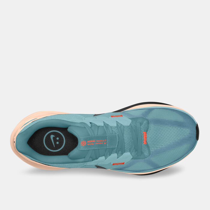 Nike Women's Air Zoom Structure 25 Shoe Blue Nike Women's Air Zoom Structure 25 Shoe Blue image number 3