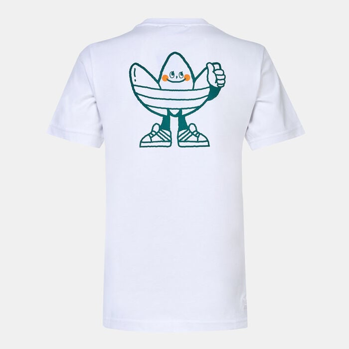 adidas Originals Women's ADI DASSLER Graphic T-Shirt White adidas Originals Women's ADI DASSLER Graphic T-Shirt White image number 1