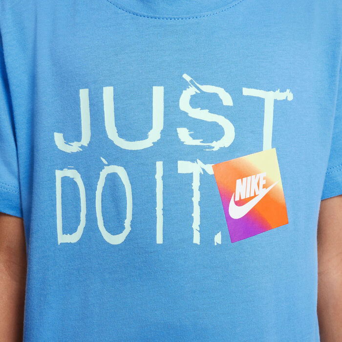 Nike Kids' Sportswear T-Shirt Blue Nike Kids' Sportswear T-Shirt Blue image number 4