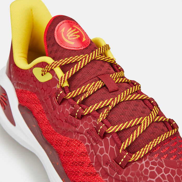 Under Armour Curry 11 Bruce Lee Fire Basketball Shoes Red Under Armour Curry 11 Bruce Lee Fire Basketball Shoes Red image number 4