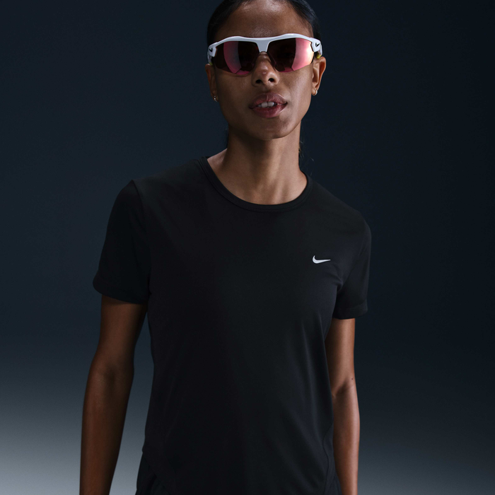 Nike Women's Tiempo Dri-FIT Running Top Black Nike Women's Tiempo Dri-FIT Running Top Black image number 0