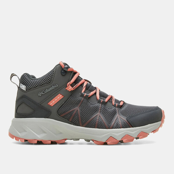 Columbia Women's Peakfreak II Mid OutDry Hiking Shoes Grey image number 0