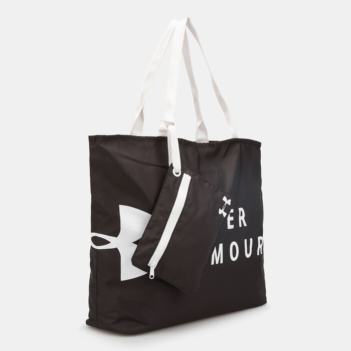 Under Armour Women's Graphic Zip Tote Bag Black Under Armour Women's Graphic Zip Tote Bag Black image number 2