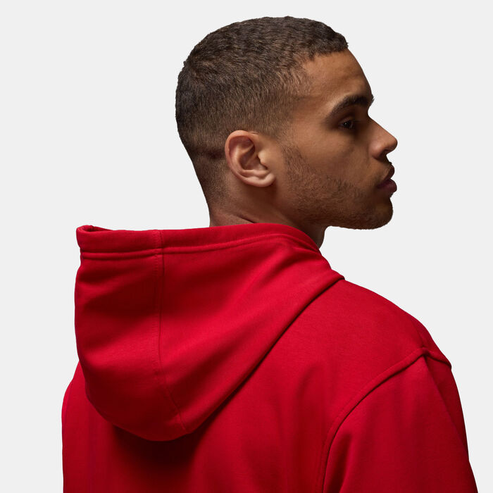 Jordan Men's Sport Crossover Dri-FIT Hoodie Red image number 4