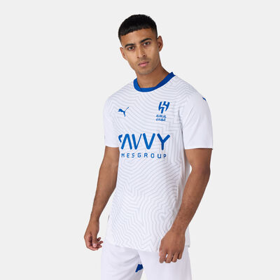PUMA Men's Al Hilal Away Authentic Football Jersey White