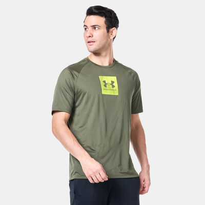 Under Armour Men's UA Tech™ Print Fill Training T-Shirt Green