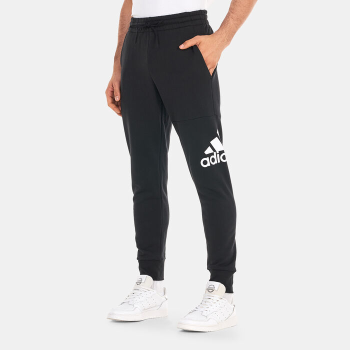 adidas Men's Essentials French Terry Tapered Pants Black adidas Men's Essentials French Terry Tapered Pants Black image number 0