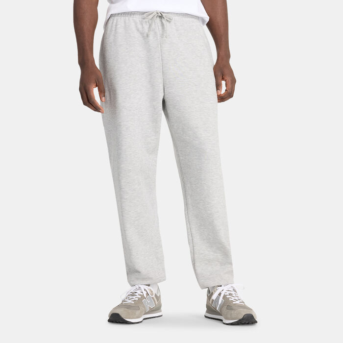 New Balance Men's French Terry Joggers Grey New Balance Men's French Terry Joggers Grey image number 1