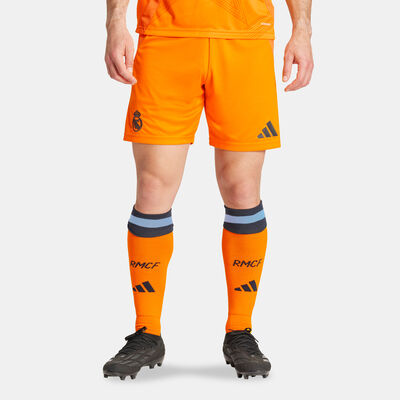adidas Men's Real Madrid 24/25 Away Replica Football Shorts Orange