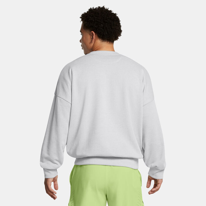 Under Armour Men's Icon Terry Sweatshirt Grey image number 1