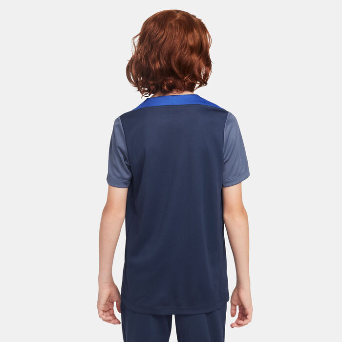 Nike Kids' Paris Saint-Germain Dri-FIT Strike Top Blue Nike Kids' Paris Saint-Germain Dri-FIT Strike Top Blue image number 1