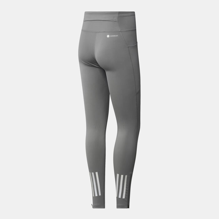 adidas Women's DailyRun Leggings Grey adidas Women's DailyRun Leggings Grey image number 1