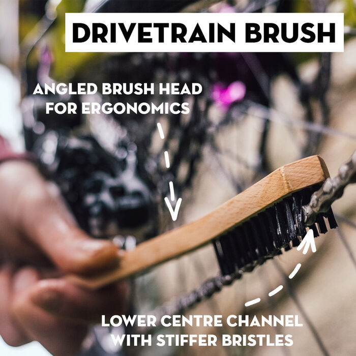 Peaty’s Peaty's Bicycle Brush Set (Bog / Detail / Drivetrain / Tyre) Multi-Color Peaty’s Peaty's Bicycle Brush Set (Bog / Detail / Drivetrain / Tyre) Multi-Color image number 3
