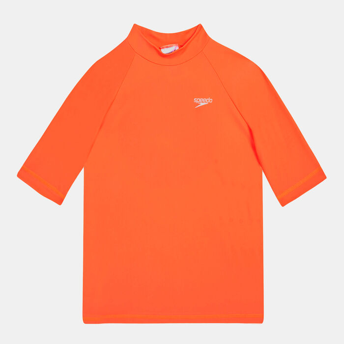 Speedo Kids' Printed Rashguard Orange Speedo Kids' Printed Rashguard Orange image number 0