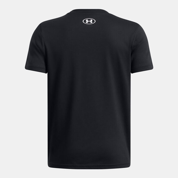 Under Armour Kids' Sportstyle T-Shirt Black Under Armour Kids' Sportstyle T-Shirt Black image number 1