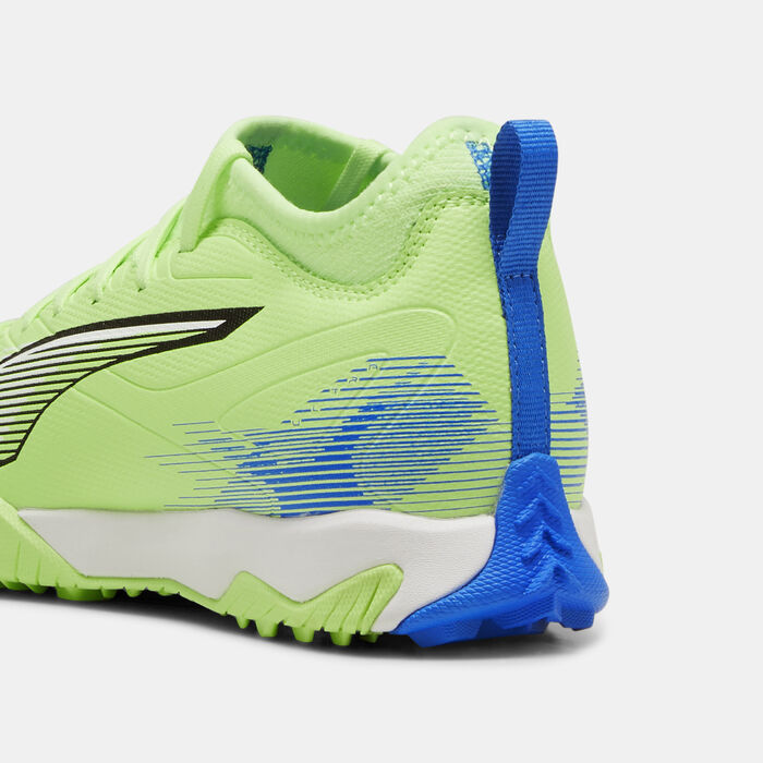 PUMA Kids' ULTRA 5 MATCH Turf Ground Football Shoes White image number 4