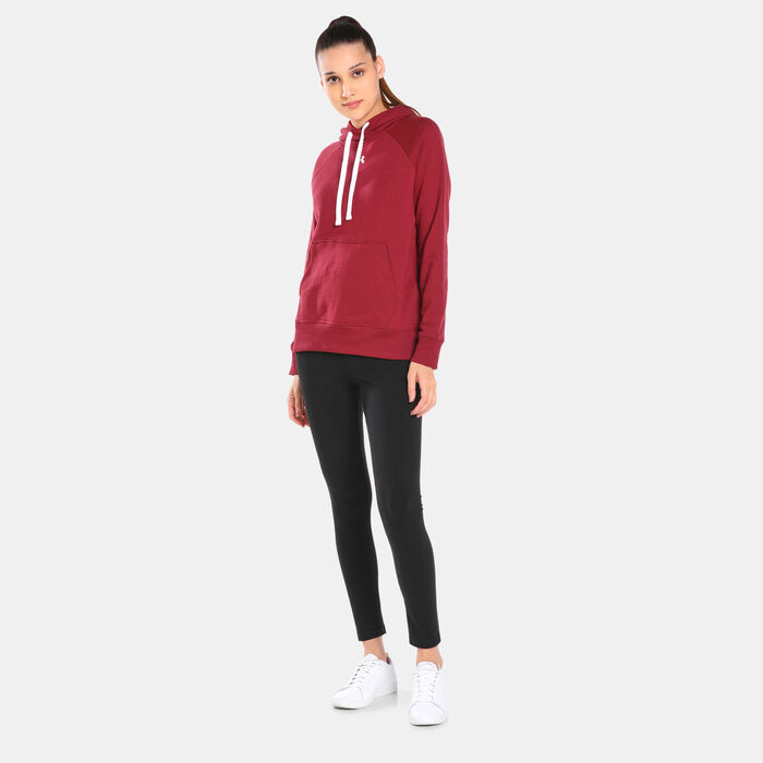 Under Armour Women's Rival Fleece Hoodie Under Armour Women's Rival Fleece Hoodie image number 2