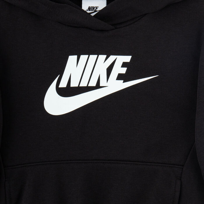 Nike Kids' Sportswear Club Hoodie Black Nike Kids' Sportswear Club Hoodie Black image number 2