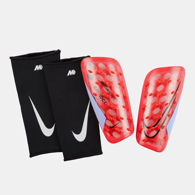 Nike Mercurial FlyLite SuperLock Football Shin Guards Red