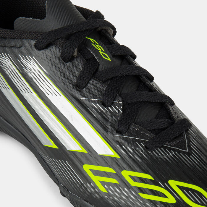 adidas Kids' F50 League Turf Ground Football Shoes Black adidas Kids' F50 League Turf Ground Football Shoes Black image number 4